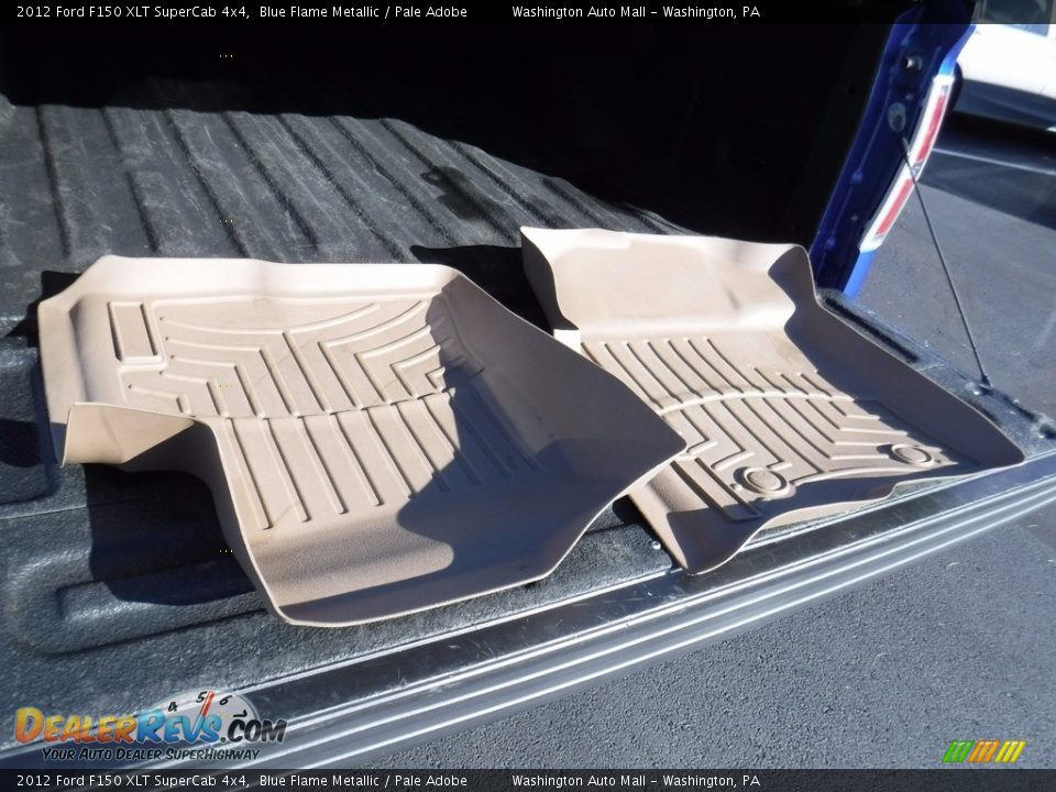 2012 Ford F150 XLT SuperCab 4x4 Blue Flame Metallic / Pale Adobe Photo #15