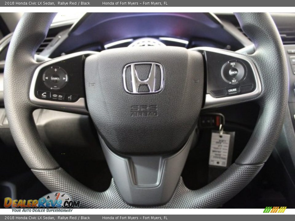 2018 Honda Civic LX Sedan Steering Wheel Photo #14