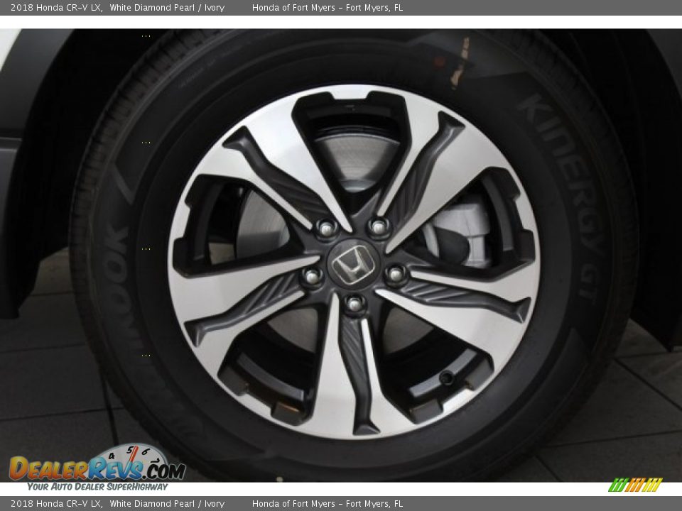 2018 Honda CR-V LX White Diamond Pearl / Ivory Photo #4