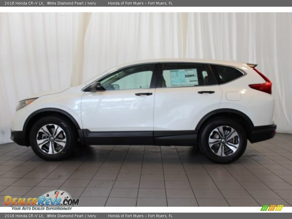 2018 Honda CR-V LX White Diamond Pearl / Ivory Photo #5