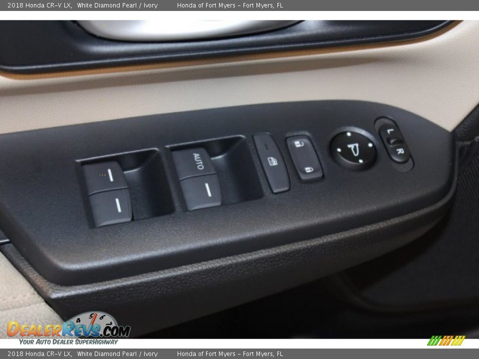2018 Honda CR-V LX White Diamond Pearl / Ivory Photo #9