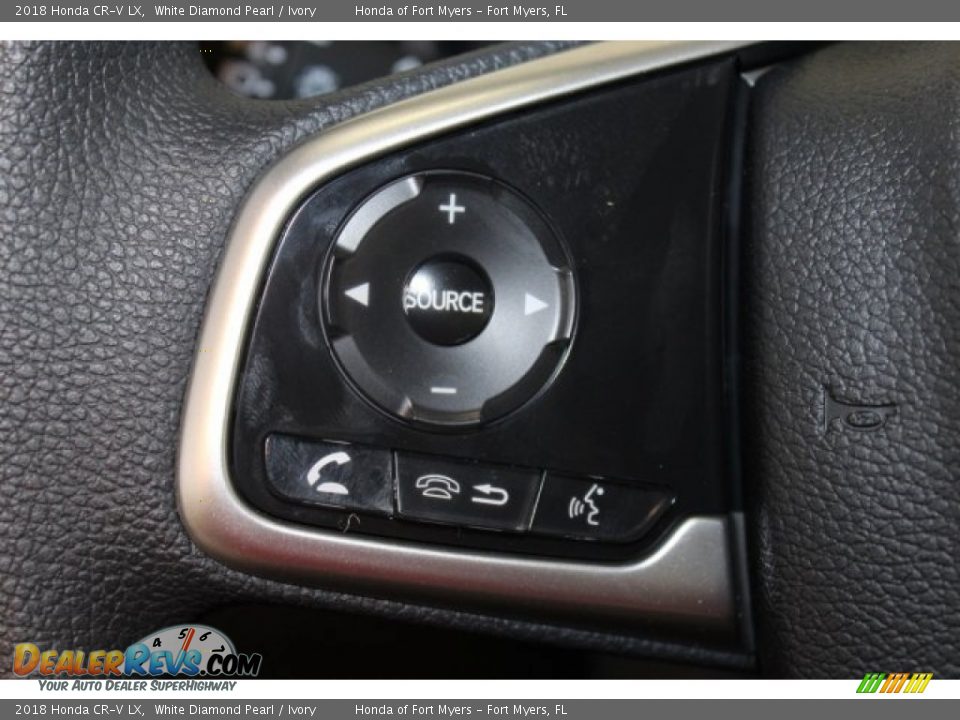 2018 Honda CR-V LX White Diamond Pearl / Ivory Photo #12