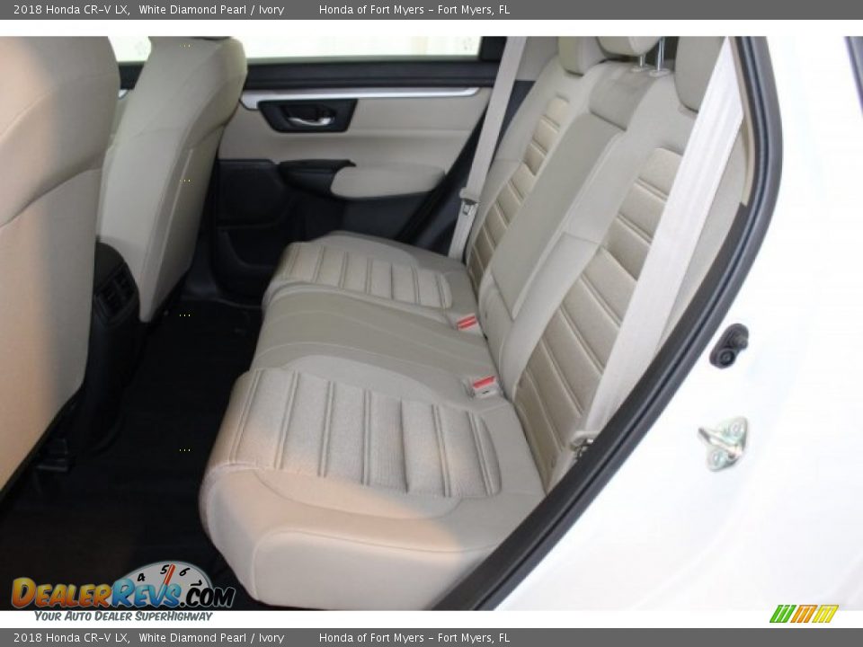 2018 Honda CR-V LX White Diamond Pearl / Ivory Photo #22