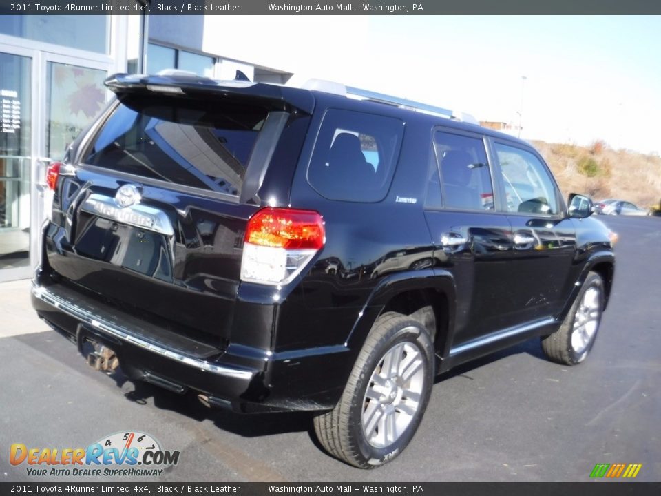 2011 Toyota 4Runner Limited 4x4 Black / Black Leather Photo #9