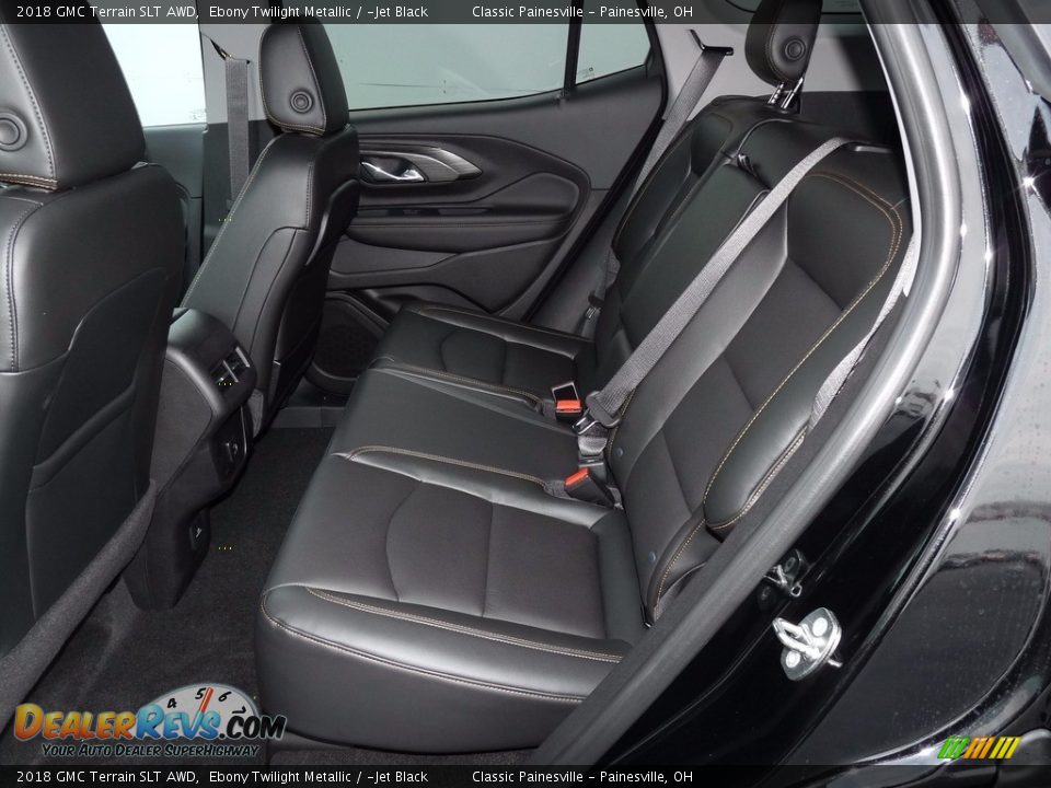 Rear Seat of 2018 GMC Terrain SLT AWD Photo #7