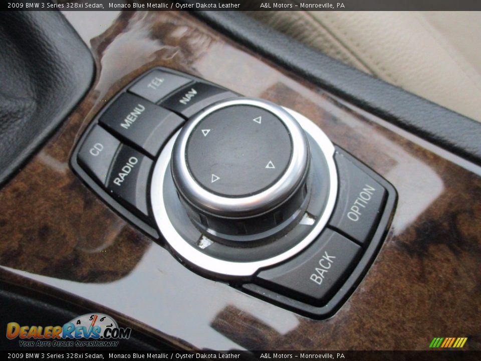 2009 BMW 3 Series 328xi Sedan Monaco Blue Metallic / Oyster Dakota Leather Photo #15