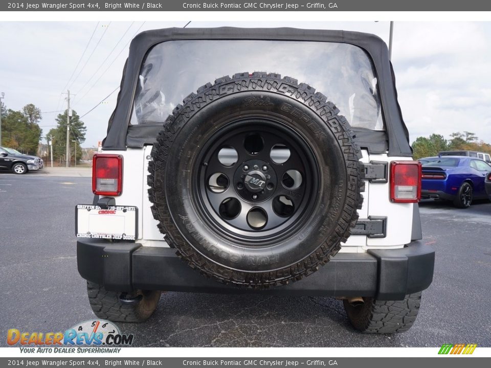 2014 Jeep Wrangler Sport 4x4 Bright White / Black Photo #6