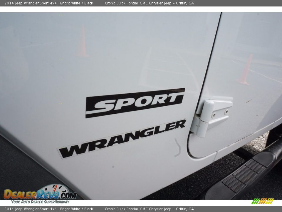 2014 Jeep Wrangler Sport 4x4 Bright White / Black Photo #14
