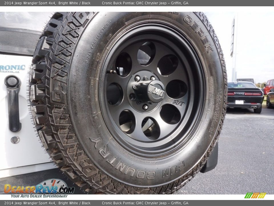 2014 Jeep Wrangler Sport 4x4 Bright White / Black Photo #16