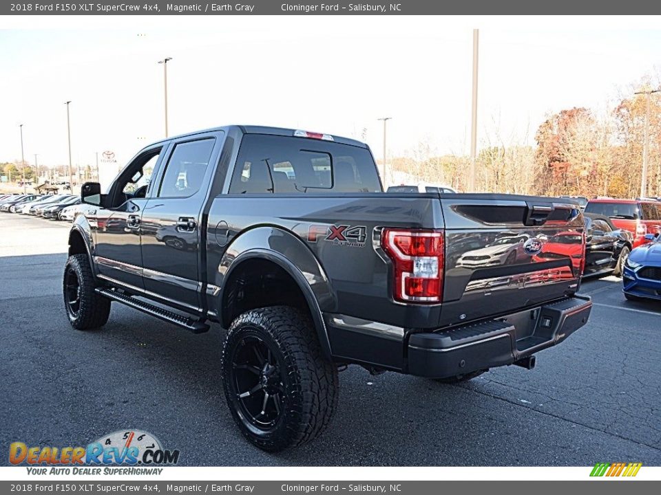 2018 Ford F150 XLT SuperCrew 4x4 Magnetic / Earth Gray Photo #25