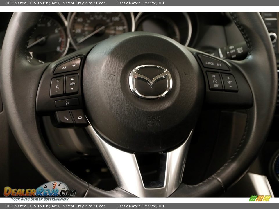 2014 Mazda CX-5 Touring AWD Meteor Gray Mica / Black Photo #6