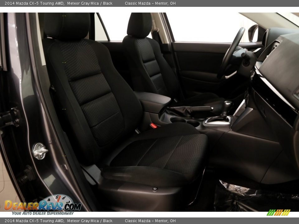 2014 Mazda CX-5 Touring AWD Meteor Gray Mica / Black Photo #12