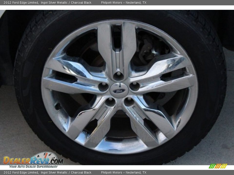 2012 Ford Edge Limited Ingot Silver Metallic / Charcoal Black Photo #5