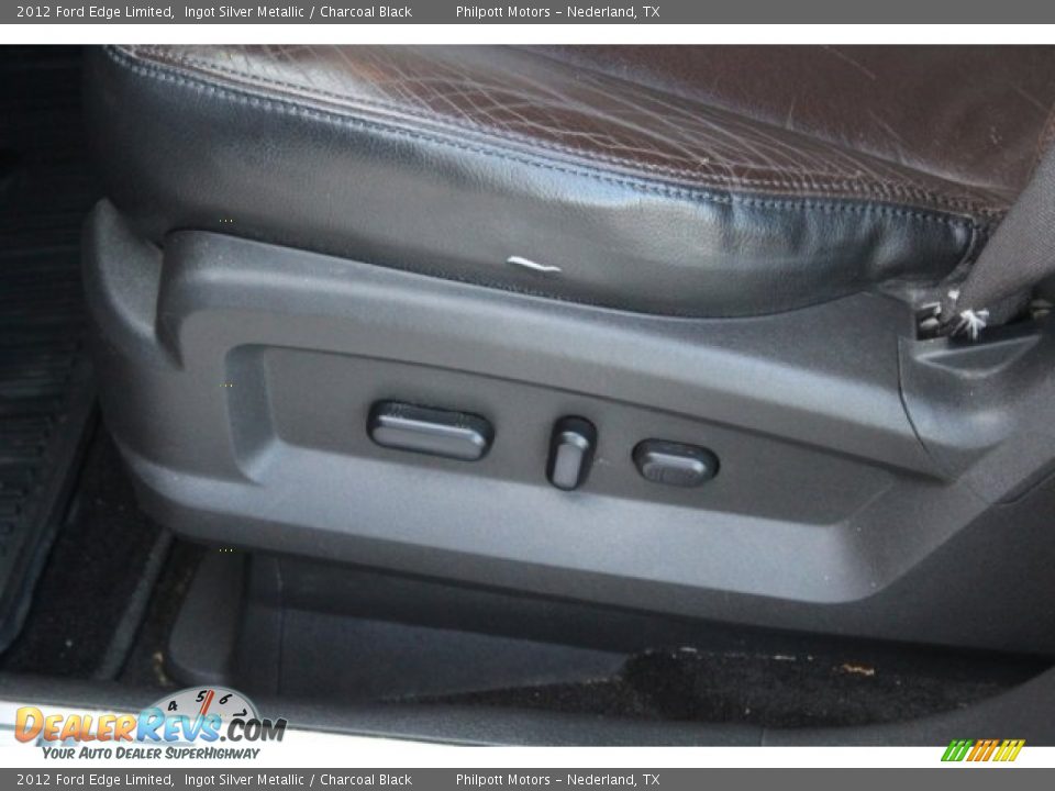 2012 Ford Edge Limited Ingot Silver Metallic / Charcoal Black Photo #14