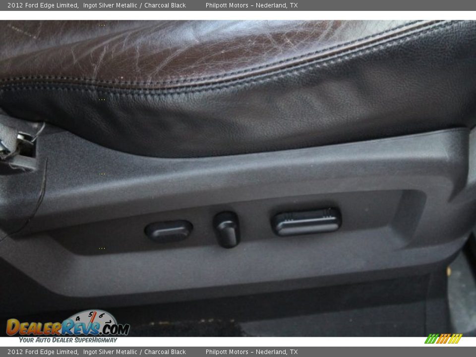 2012 Ford Edge Limited Ingot Silver Metallic / Charcoal Black Photo #31