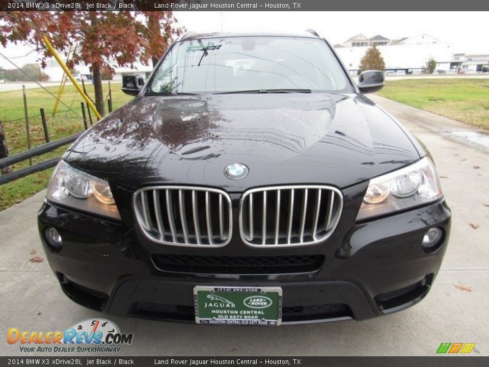 2014 BMW X3 xDrive28i Jet Black / Black Photo #9
