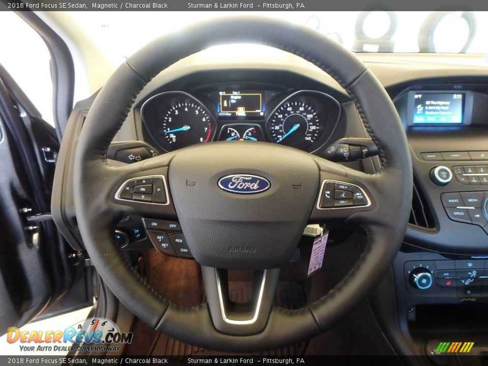 2018 Ford Focus SE Sedan Steering Wheel Photo #15