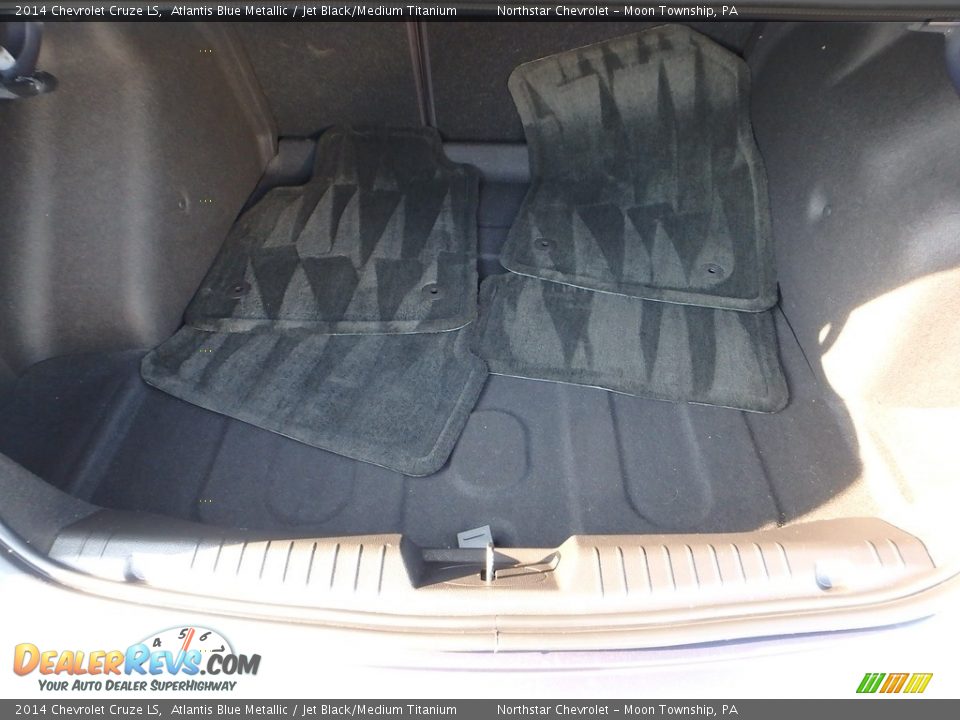 2014 Chevrolet Cruze LS Atlantis Blue Metallic / Jet Black/Medium Titanium Photo #6