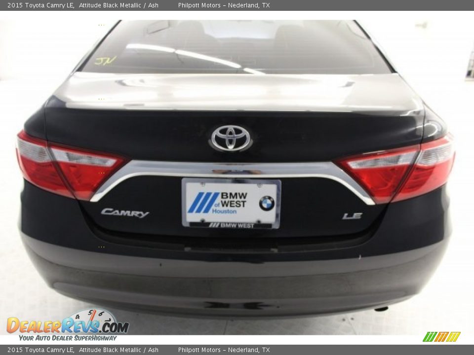 2015 Toyota Camry LE Attitude Black Metallic / Ash Photo #5