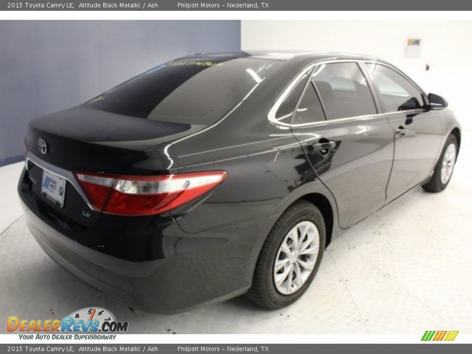 2015 Toyota Camry LE Attitude Black Metallic / Ash Photo #6