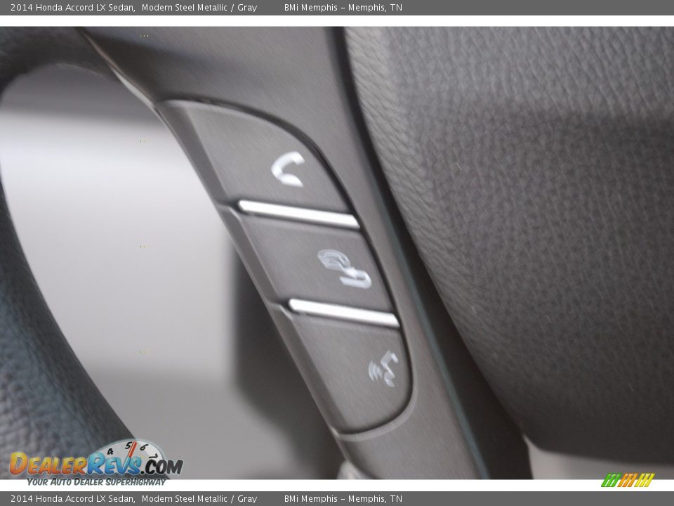 2014 Honda Accord LX Sedan Modern Steel Metallic / Gray Photo #15