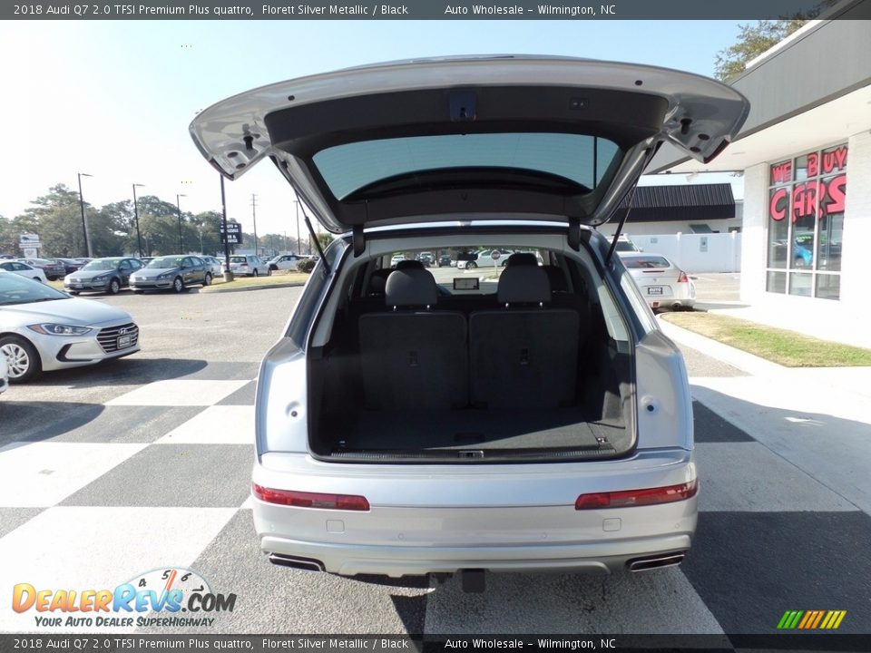 2018 Audi Q7 2.0 TFSI Premium Plus quattro Florett Silver Metallic / Black Photo #5