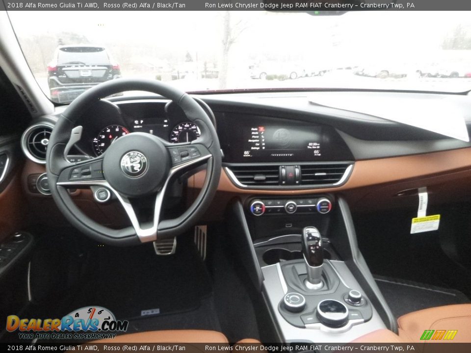 Dashboard of 2018 Alfa Romeo Giulia Ti AWD Photo #20