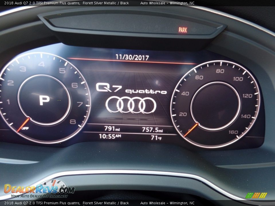 2018 Audi Q7 2.0 TFSI Premium Plus quattro Gauges Photo #16