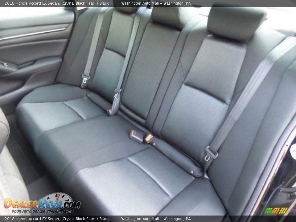 2018 Honda Accord EX Sedan Crystal Black Pearl / Black Photo #10