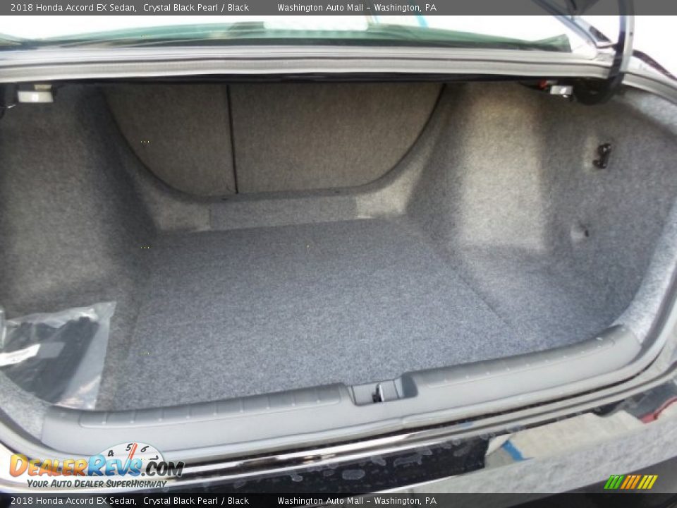 2018 Honda Accord EX Sedan Crystal Black Pearl / Black Photo #11