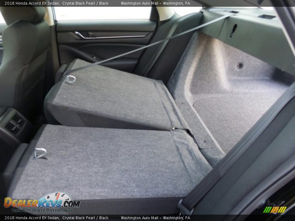 2018 Honda Accord EX Sedan Crystal Black Pearl / Black Photo #12