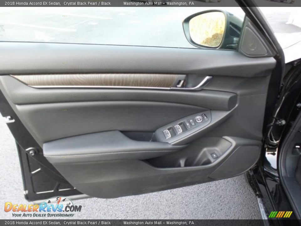 2018 Honda Accord EX Sedan Crystal Black Pearl / Black Photo #13