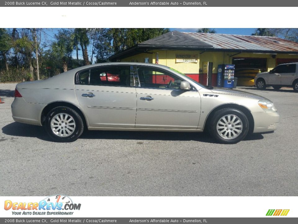 2008 Buick Lucerne CX Gold Mist Metallic / Cocoa/Cashmere Photo #2