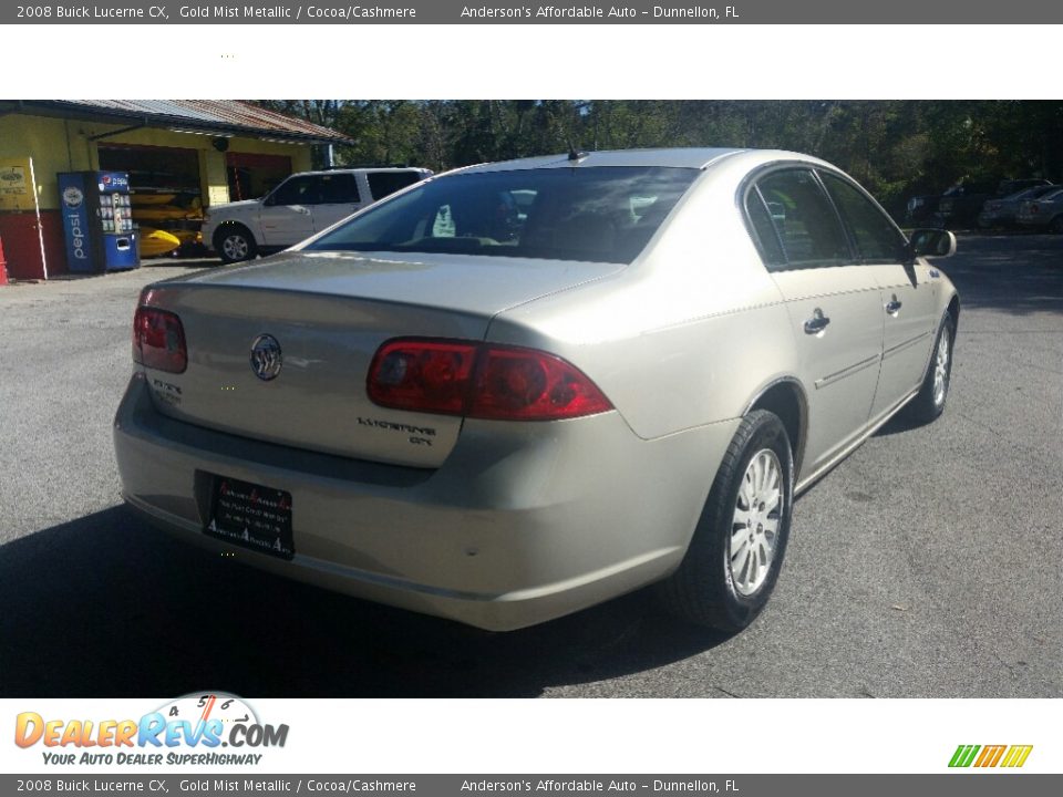2008 Buick Lucerne CX Gold Mist Metallic / Cocoa/Cashmere Photo #3