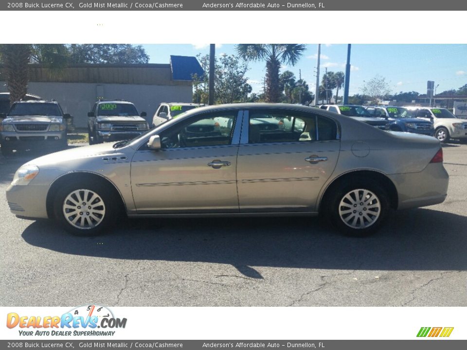 2008 Buick Lucerne CX Gold Mist Metallic / Cocoa/Cashmere Photo #6