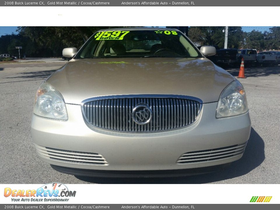 2008 Buick Lucerne CX Gold Mist Metallic / Cocoa/Cashmere Photo #8