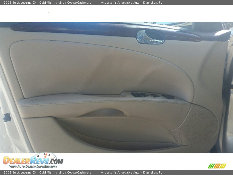 2008 Buick Lucerne CX Gold Mist Metallic / Cocoa/Cashmere Photo #9