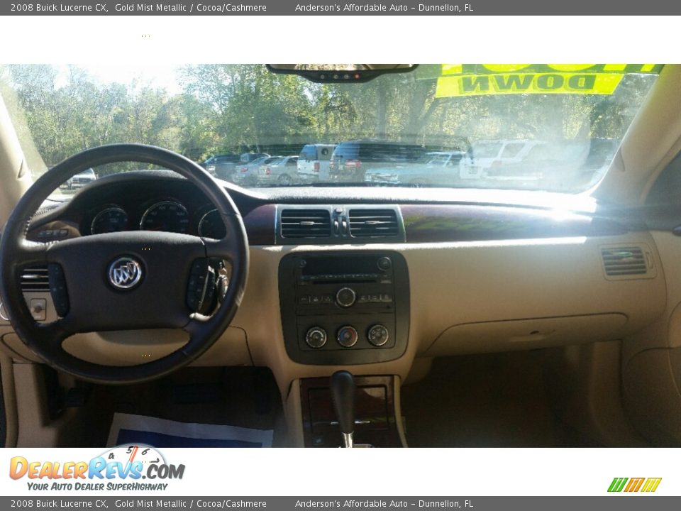 2008 Buick Lucerne CX Gold Mist Metallic / Cocoa/Cashmere Photo #12