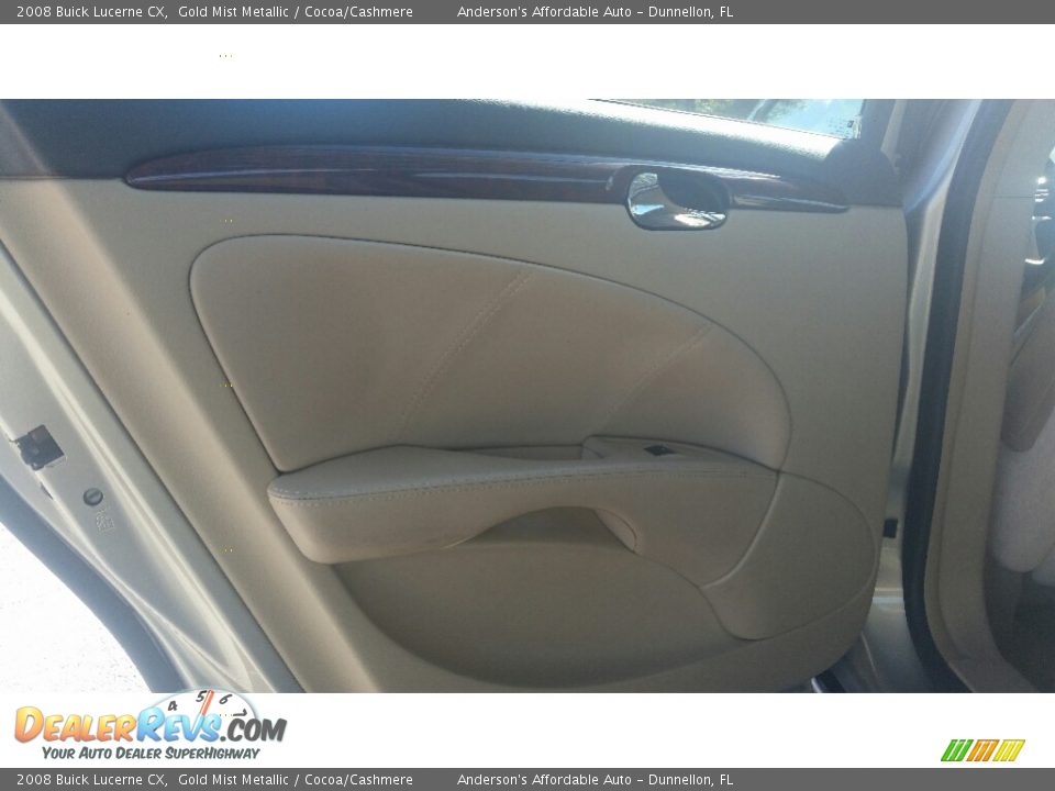 2008 Buick Lucerne CX Gold Mist Metallic / Cocoa/Cashmere Photo #13