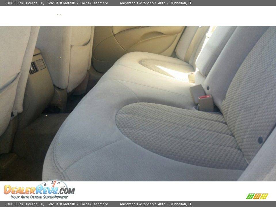 2008 Buick Lucerne CX Gold Mist Metallic / Cocoa/Cashmere Photo #14