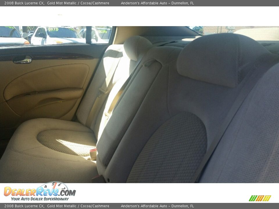 2008 Buick Lucerne CX Gold Mist Metallic / Cocoa/Cashmere Photo #15