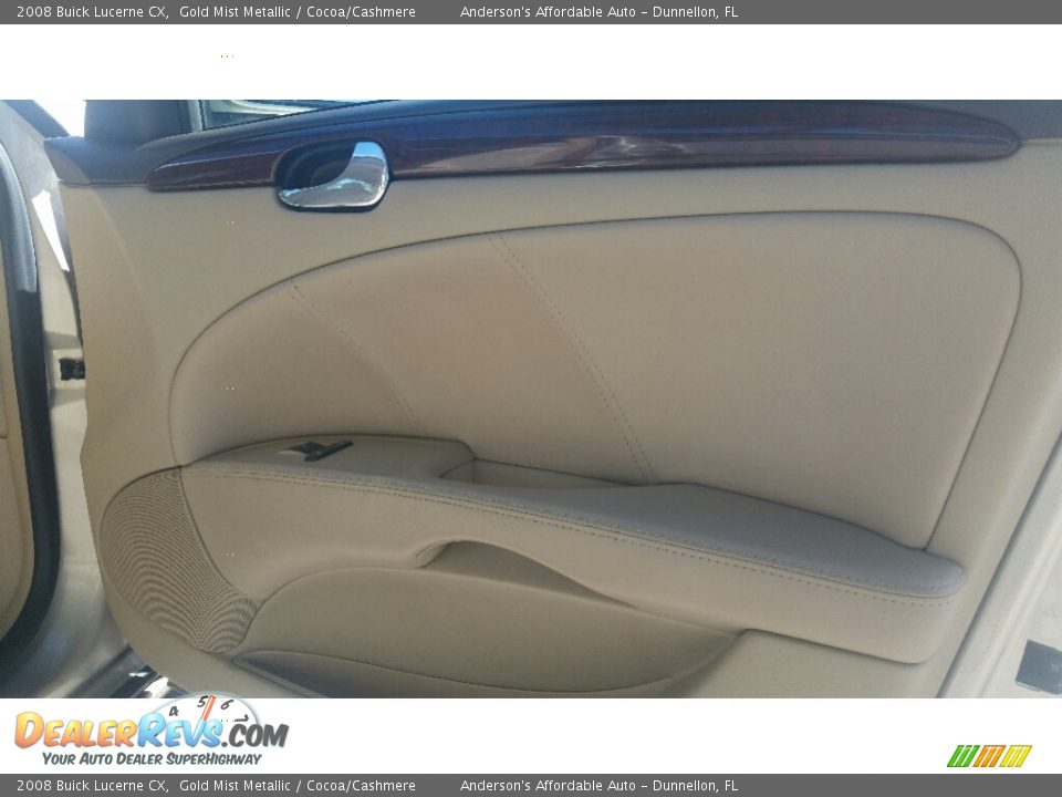2008 Buick Lucerne CX Gold Mist Metallic / Cocoa/Cashmere Photo #16