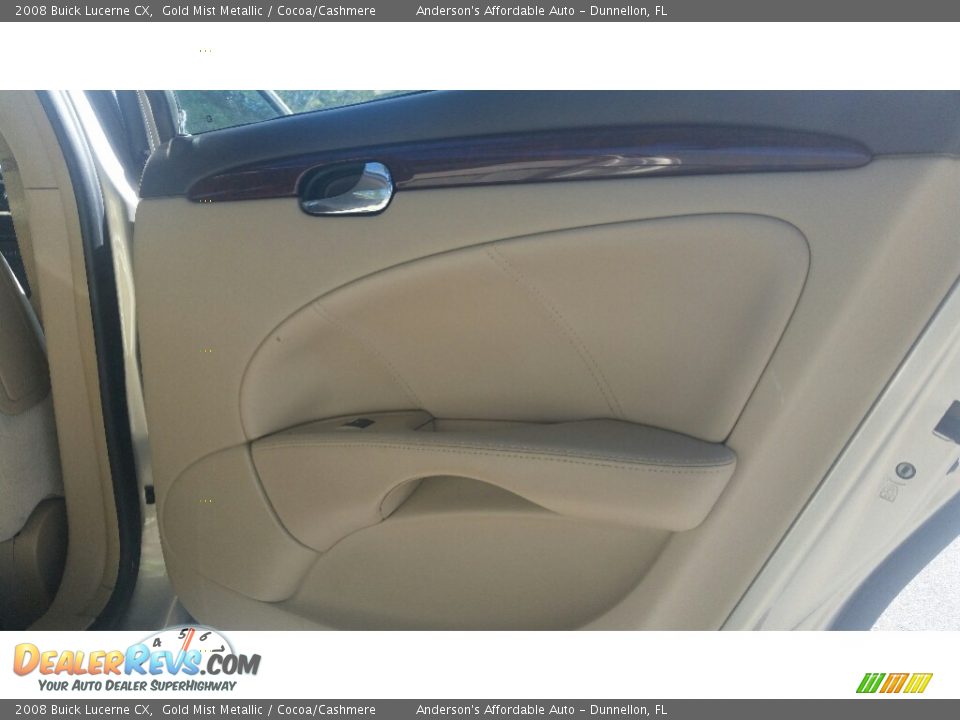 2008 Buick Lucerne CX Gold Mist Metallic / Cocoa/Cashmere Photo #18