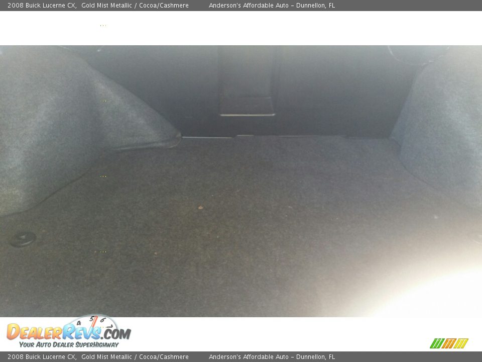 2008 Buick Lucerne CX Gold Mist Metallic / Cocoa/Cashmere Photo #20