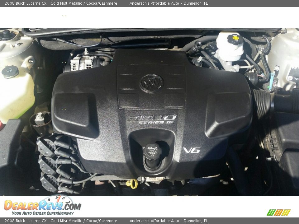 2008 Buick Lucerne CX Gold Mist Metallic / Cocoa/Cashmere Photo #22