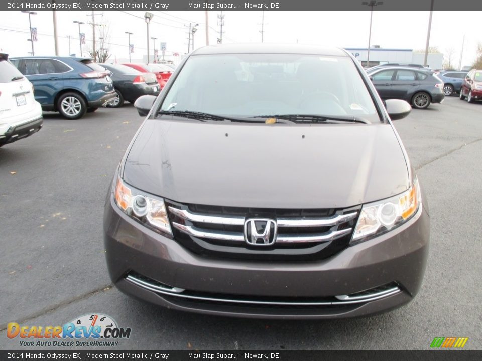 2014 Honda Odyssey EX Modern Steel Metallic / Gray Photo #3