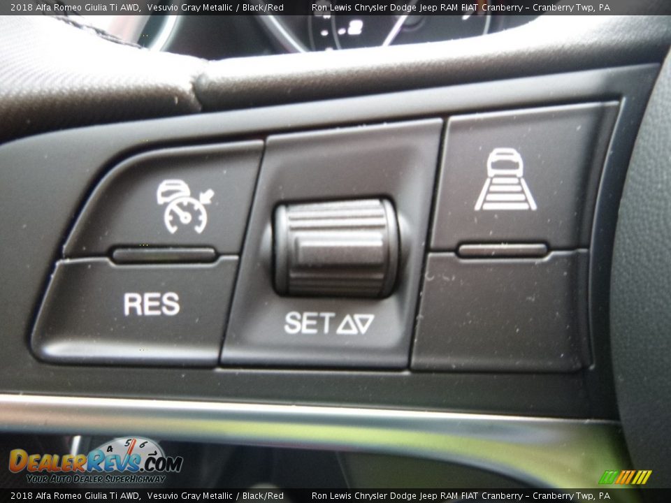 Controls of 2018 Alfa Romeo Giulia Ti AWD Photo #28