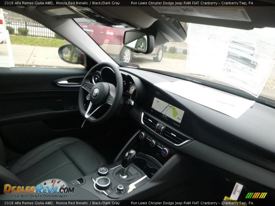 Dashboard of 2018 Alfa Romeo Giulia AWD Photo #15