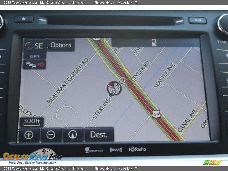 2018 Toyota Highlander XLE Celestial Silver Metallic / Ash Photo #15