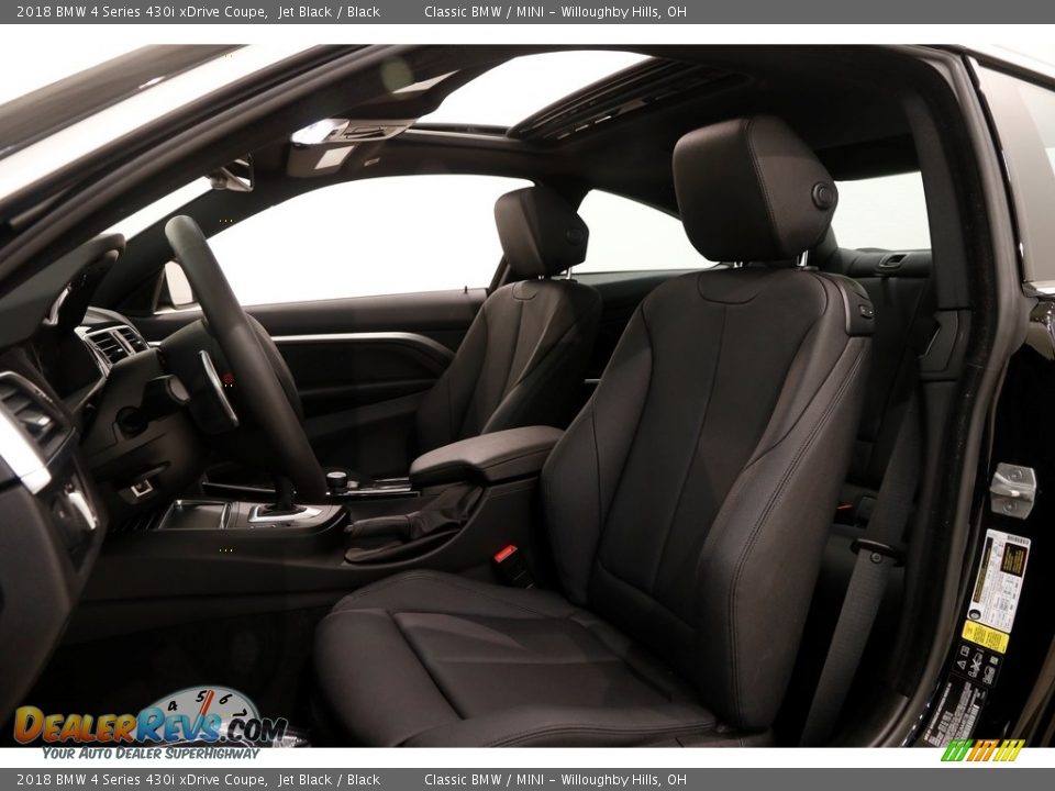 2018 BMW 4 Series 430i xDrive Coupe Jet Black / Black Photo #5